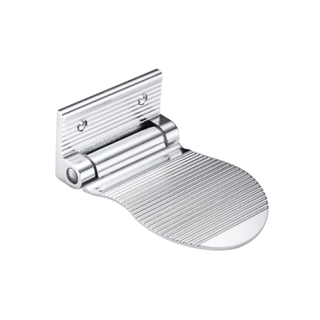 Voetsteun voor douche aluminium