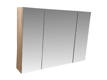 Spiegelkast Basic modern eiken, 100 cm