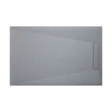 Composiet douchebak One Eco 70x140 cm granito grijs
