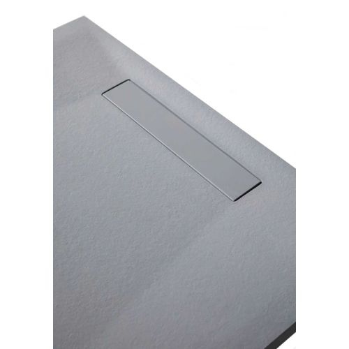 Composiet douchebak One Eco 80x140 cm granito grijs