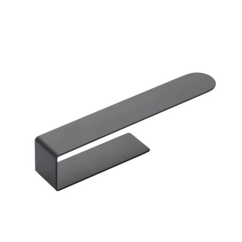 Handdoekhouder Slim 23cm zwart