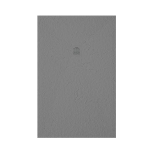 Composiet douchebak Slim Eco 90x160 cm leisteen Cementgrijs 7037