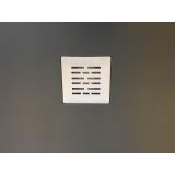 Composiet douchebak op maat met rand Stone kwartrond