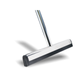 Lude douchevloer wisser RVS met ophanging