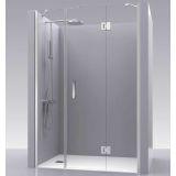 3-delige douchewand met draaideur Tedy