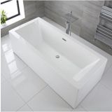 Inbouw acryl ligbad Cube glanzend wit