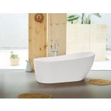 Vrijstaand acryl ligbad Dalia 180x80cm glanzend wit