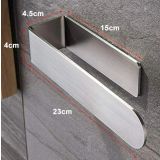 Handdoekhouder Slim 23cm RVS