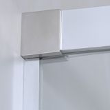 2- delige schuifdeur met zijwand Cosmo - 6mm