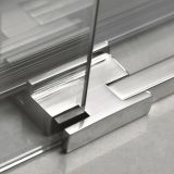 2- delige schuifdeur met zijwand Cosmo - 6mm