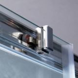 2-delige badwand met schuifdeur Cosmo