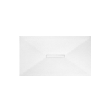 Solid Surface douchebak Hydra Eco 90x120cm egaal wit