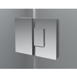 Draaideur met vast deel en zijwand Tedy - 8mm