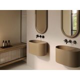 Solid Surface wastafel Guadiana 50x30x28cm (lxdxh)