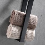 Handdoekhouder Cubic 40cm mat zwart