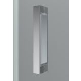 Draaideur met vast deel en zijwand Tedy - 8mm