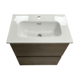 Badmeubel Detremmerie 60cm met keramische wastafel
