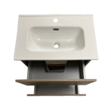 Badmeubel Detremmerie 60cm met keramische wastafel