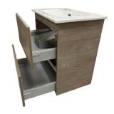 Badmeubel Detremmerie 60cm met keramische wastafel