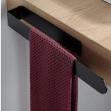 Handdoekhouder Slim 37cm zwart