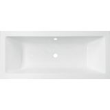 Inbouw acryl ligbad Cube glanzend wit