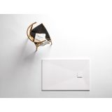 Solid Surface douchebak op maat Dilos