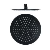 Hoofddouche Slim ø25cm mat zwart