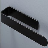 Handdoekhouder Slim 23cm zwart