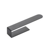 Handdoekhouder Slim 23cm zwart