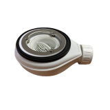 Composiet Douchebak met Rand Stone Eco 90x170cm Granito Wit Ral9003