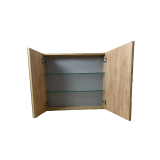 Spiegelkast Basic 80cm Eiken