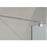 Douchewand Walk In met draaibaar deel - 8mm