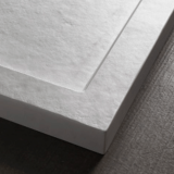 Composiet douchebak op maat Solid met rand