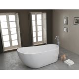 Vrijstaand acryl ligbad Dalia 180x80cm glanzend wit