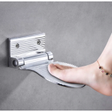 Voetsteun voor douche aluminium