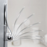 Voetsteun voor douche aluminium