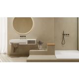 Composiet douchebak Soft Eco 120x130cm Egaal Wit Ral9003