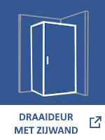 Draaideuren met zijwand